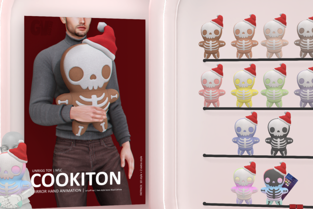 Cookiton Toy, L$199 each/L$1194 FP