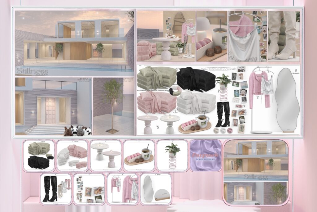 Stillness House &amp; Decor, L$209-L$899 each/L$2699 FP