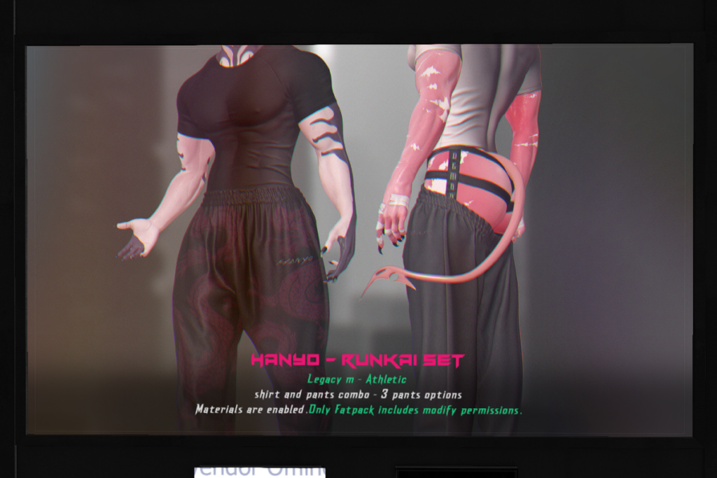 Runkai Set - Legacy/+mods, L$249 each/L$1199 FP