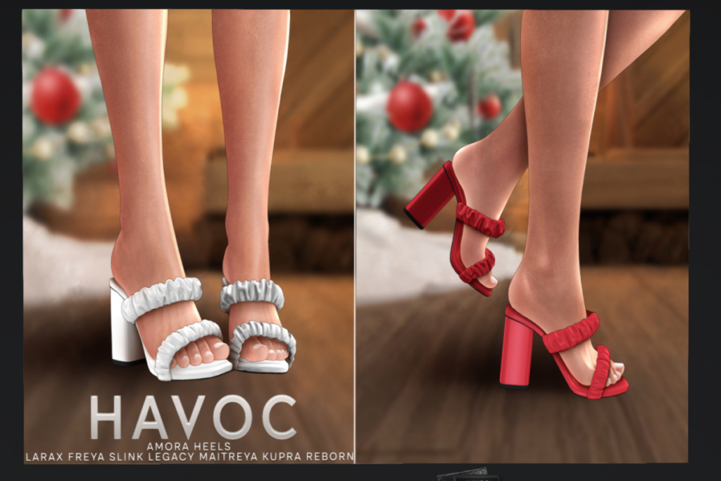 Amora Heels - see ad for fits, L$299