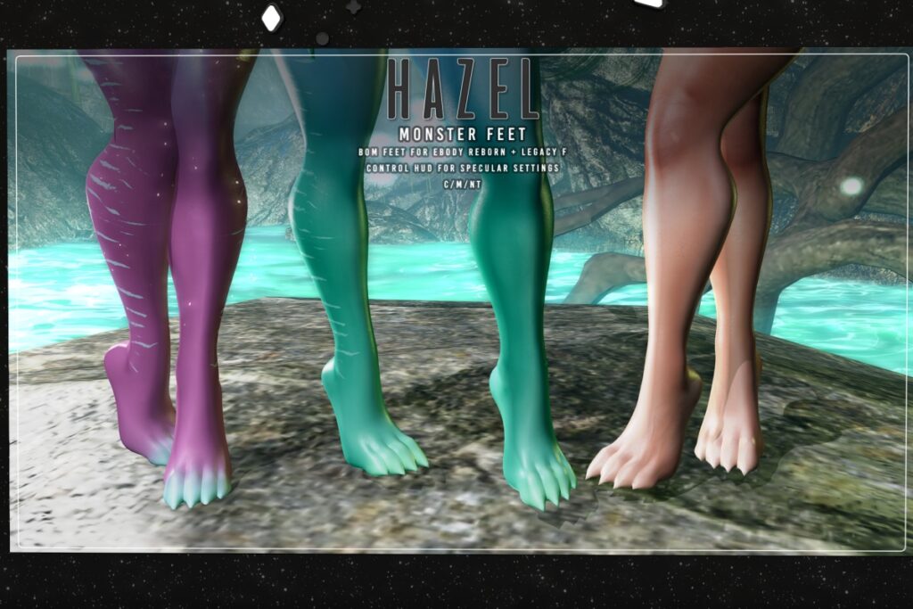 Monster Feet - Legacy/Reborn, L$599