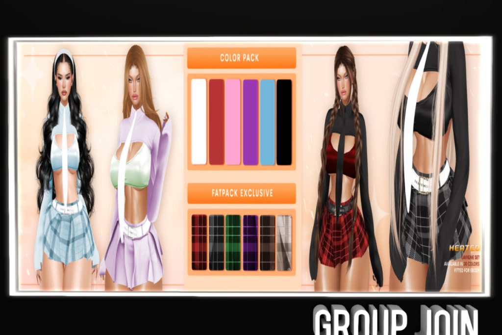 Lavigne Set - Reborn, L$275 each/L$1275 each FP/L$2000 MP