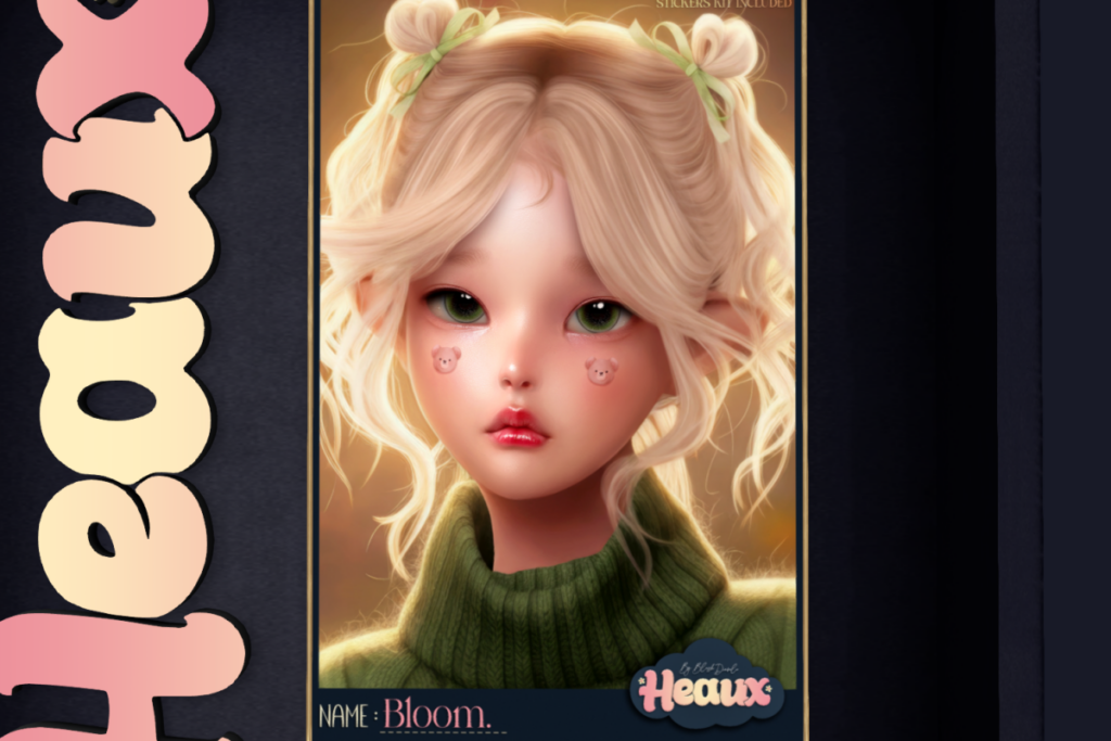 Bloom Skin - Genus MorphToon, L$799 each/L$2875 FP