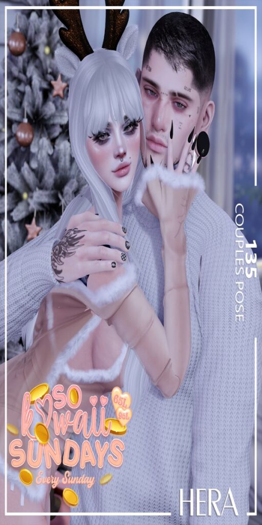 135 Couples Pose	&lt;a href=&quot;http://maps.secondlife.com/secondlife/FOXCITY/71/49/22&quot; target=&quot;_blank&quot;&gt;Teleport&lt;/a&gt;