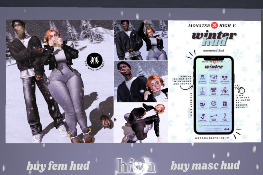 Winter Szn Hud, L$799 each