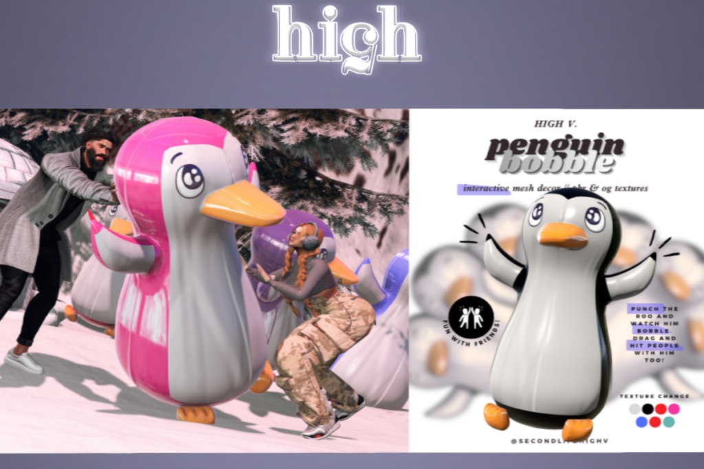 Penguin Bobble, L$399