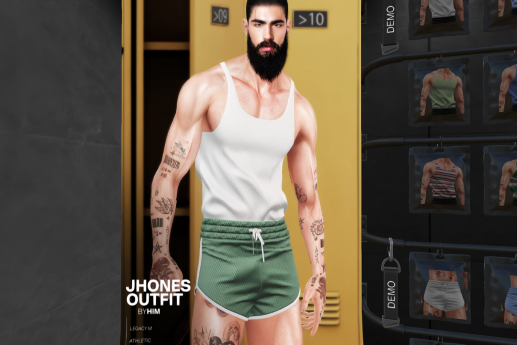 Jhones Outfit - Athletic/Legacy, L$199 each/L$1099 each FP