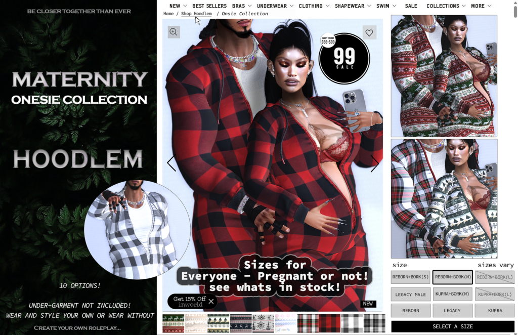 Onesie Collection - Inithium/Legacy F+M/Reborn/+mods	&lt;a href=&quot;http://maps.secondlife.com/secondlife/Lowkey/123/85/25&quot; target=&quot;_blank&quot;&gt;Teleport&lt;/a&gt;