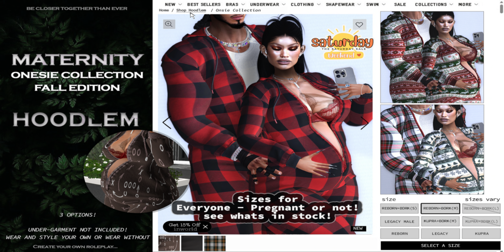 Maternity Onesie - Inithium/Legacy M+F/Reborn/+mods	&lt;a href=&quot;http://maps.secondlife.com/secondlife/Lowkey/123/85/25&quot; target=&quot;_blank&quot;&gt;Teleport&lt;/a&gt;