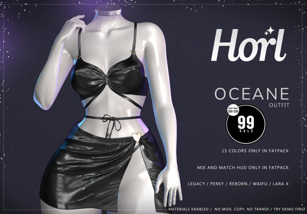 Oceane Outfit - Legacy/MaitreyaX/Reborn/+mods	<a href="http://maps.secondlife.com/secondlife/Spiced%20Romance/84/158/5" target="_blank">Teleport</a>