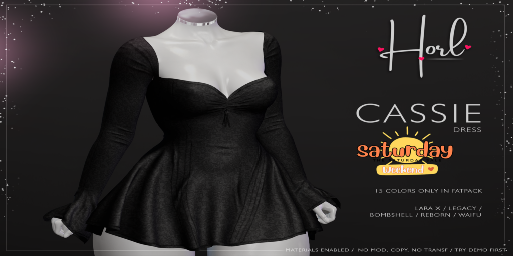Cassie Dress - Legacy/MaitreyaX/Reborn/+mods	&lt;a href=&quot;http://maps.secondlife.com/secondlife/Spiced%20Romance/84/158/5&quot; target=&quot;_blank&quot;&gt;Teleport&lt;/a&gt;