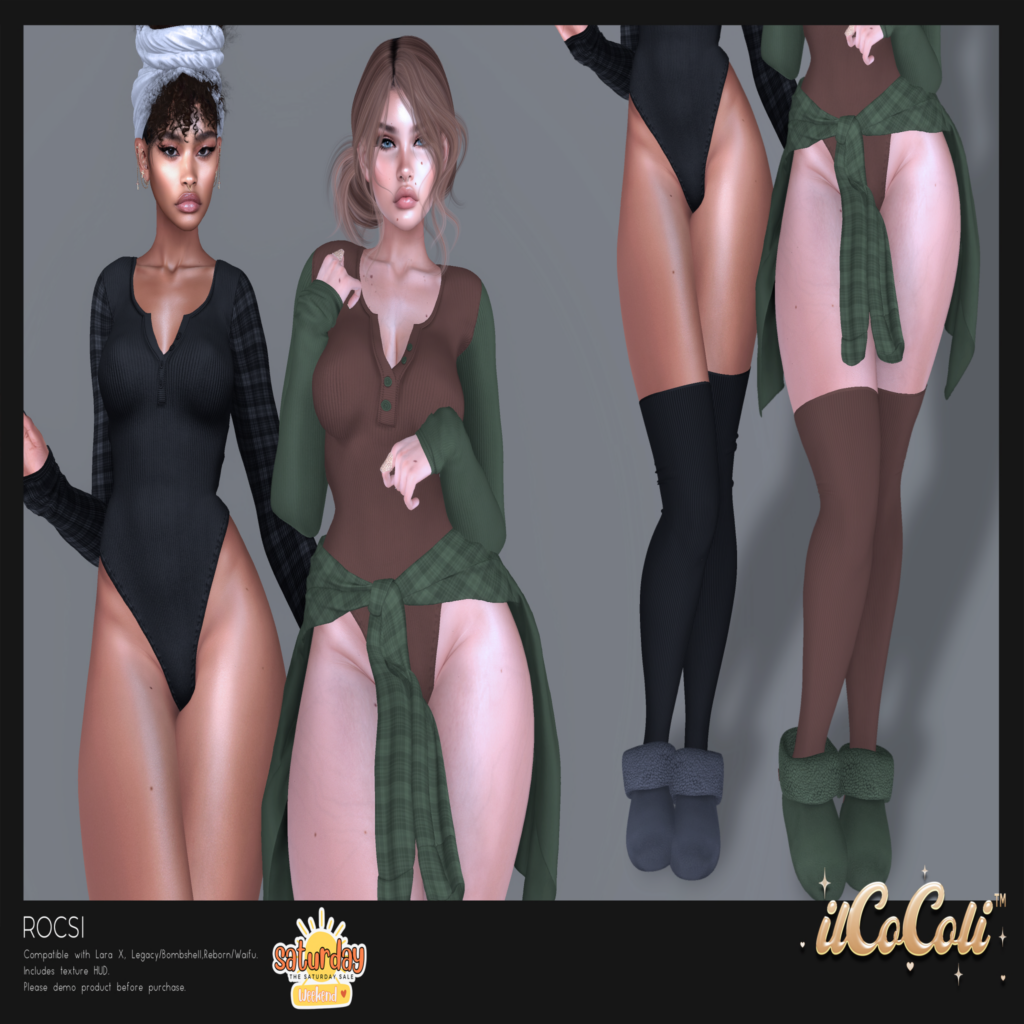 Rocsi Outfit - Legacy/MaitreyaX/Reborn/+mods	&lt;a href=&quot;http://maps.secondlife.com/secondlife/Sensual%20Souls/79/170/24&quot; target=&quot;_blank&quot;&gt;Teleport&lt;/a&gt;