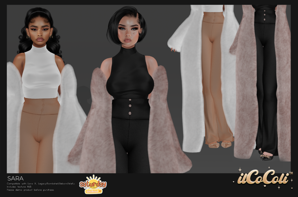 Sara Outfit - Legacy/MaitreyaX/Reborn/+mods	&lt;a href=&quot;http://maps.secondlife.com/secondlife/Sensual%20Souls/79/170/24&quot; target=&quot;_blank&quot;&gt;Teleport&lt;/a&gt;