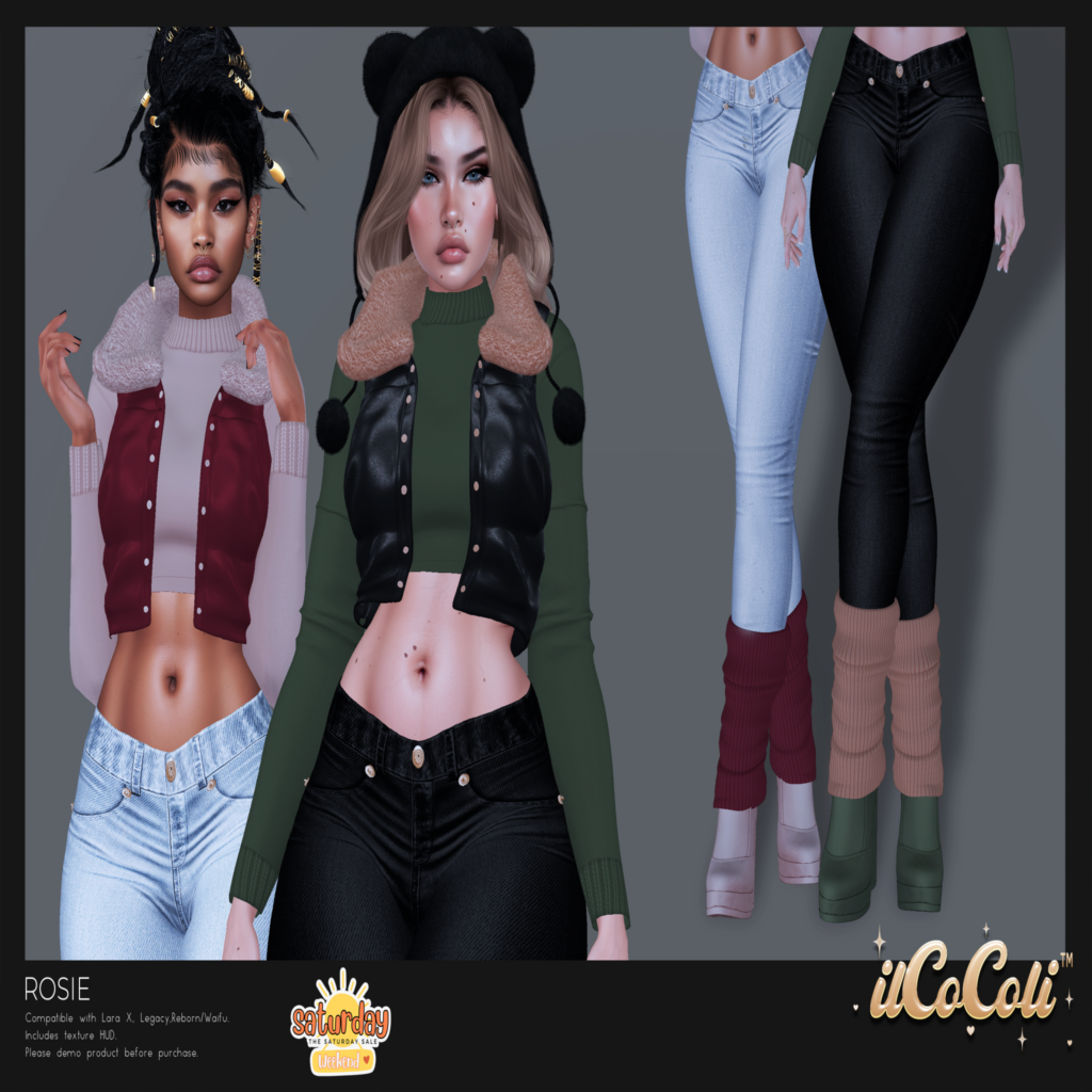Rosie Outfit - Legacy/MaitreyaX/Reborn/+mods	&lt;a href=&quot;http://maps.secondlife.com/secondlife/Sensual%20Souls/79/170/24&quot; target=&quot;_blank&quot;&gt;Teleport&lt;/a&gt;