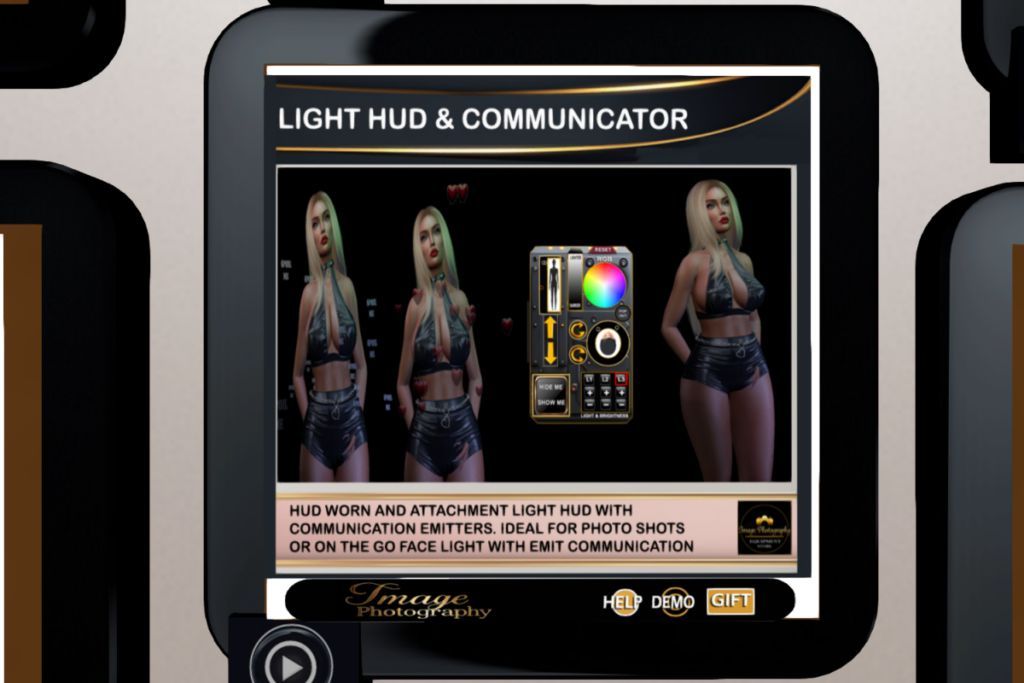 Light Hud &amp; Communicator, L$1200