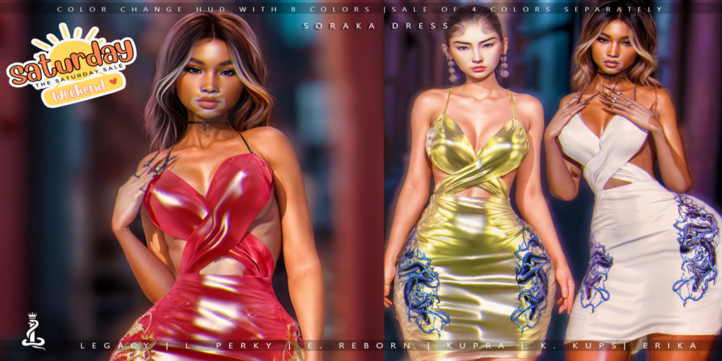 Soraka Dress - Erika/Inithium/Legacy/Reborn/+mods	&lt;a href=&quot;http://maps.secondlife.com/secondlife/Eden%20Paradise/30/204/2802&quot; target=&quot;_blank&quot;&gt;Teleport&lt;/a&gt;