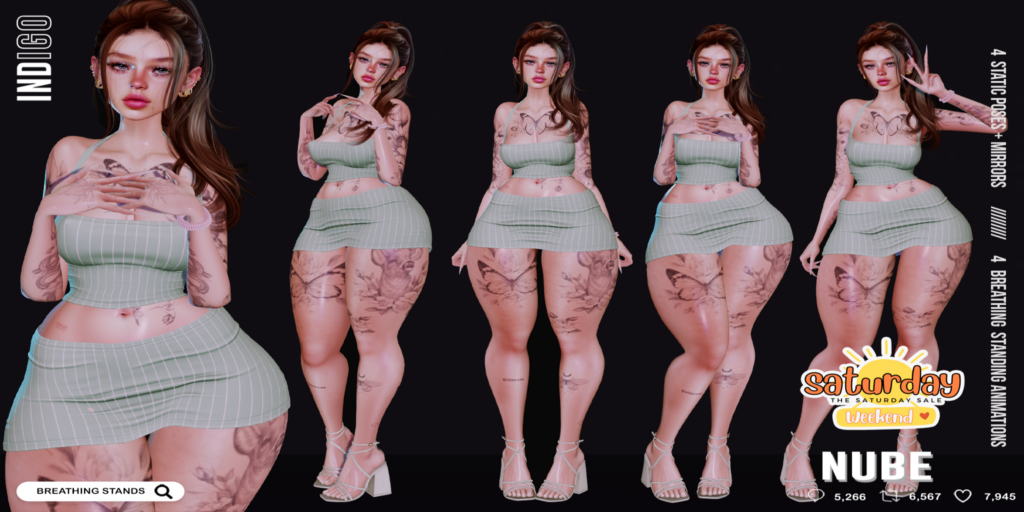 Nube Poses	&lt;a href=&quot;http://maps.secondlife.com/secondlife/Palmetta/140/32/1698&quot; target=&quot;_blank&quot;&gt;Teleport&lt;/a&gt;
