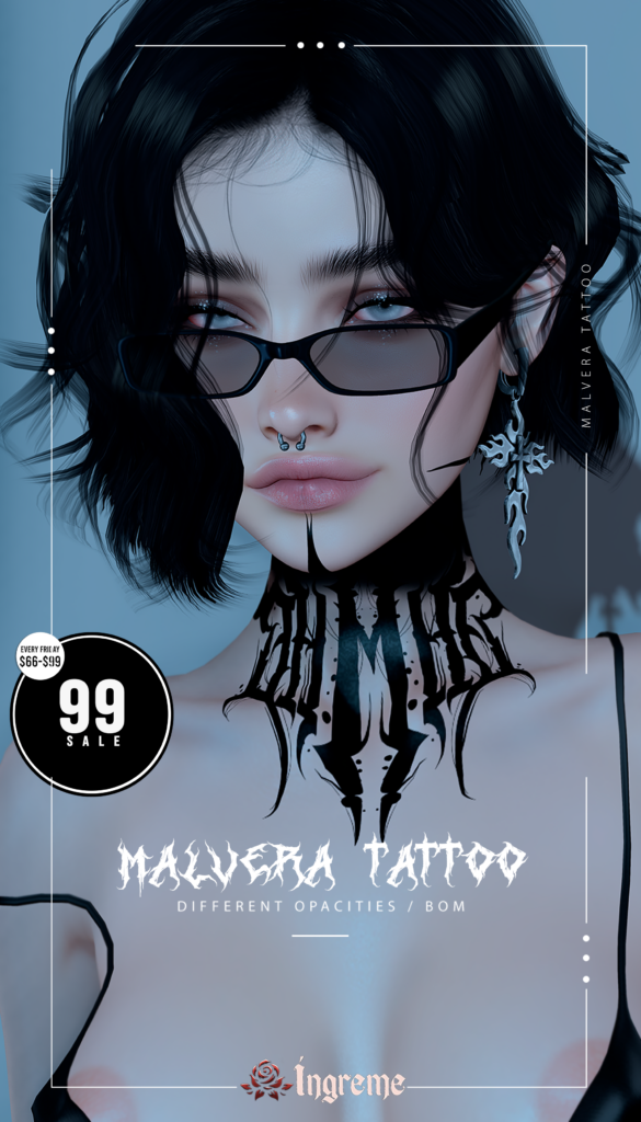 Malvera Tattoo - BOM	<a href="http://maps.secondlife.com/secondlife/RothKo/208/72/2357" target="_blank">Teleport</a>