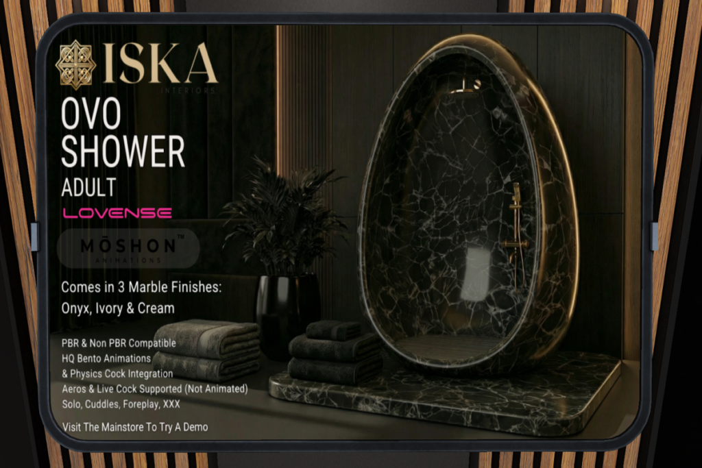 Ovo Adult Shower, L$1799