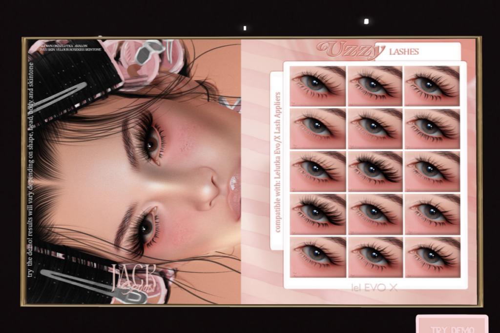 Ozzy Lashes - Evo/EvoX, L$299