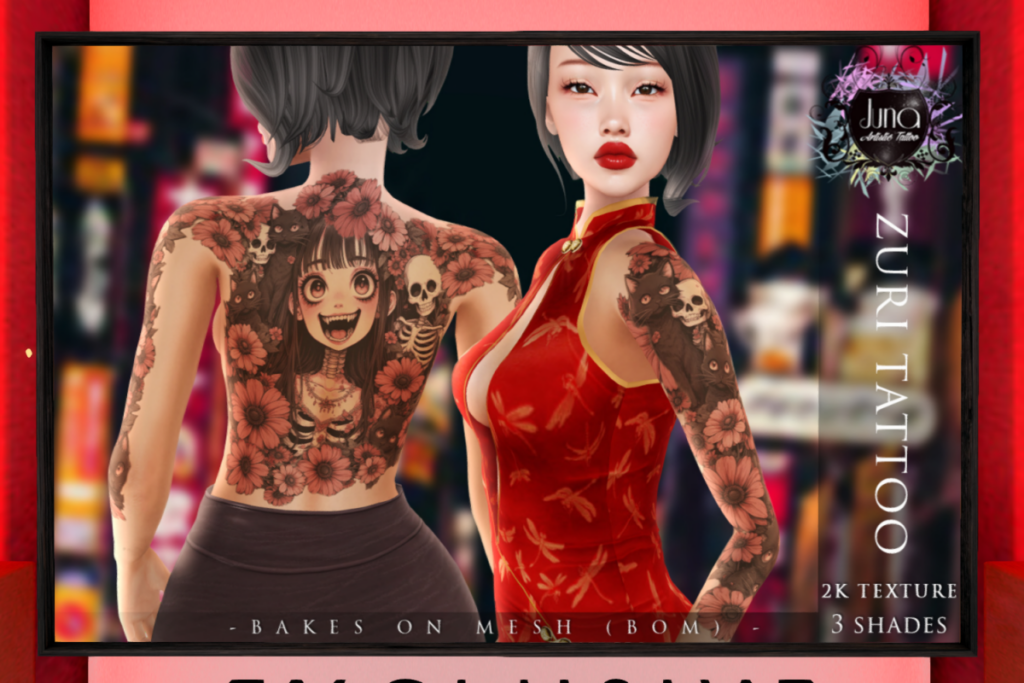 Zuri Tattoo - BOM, L$299