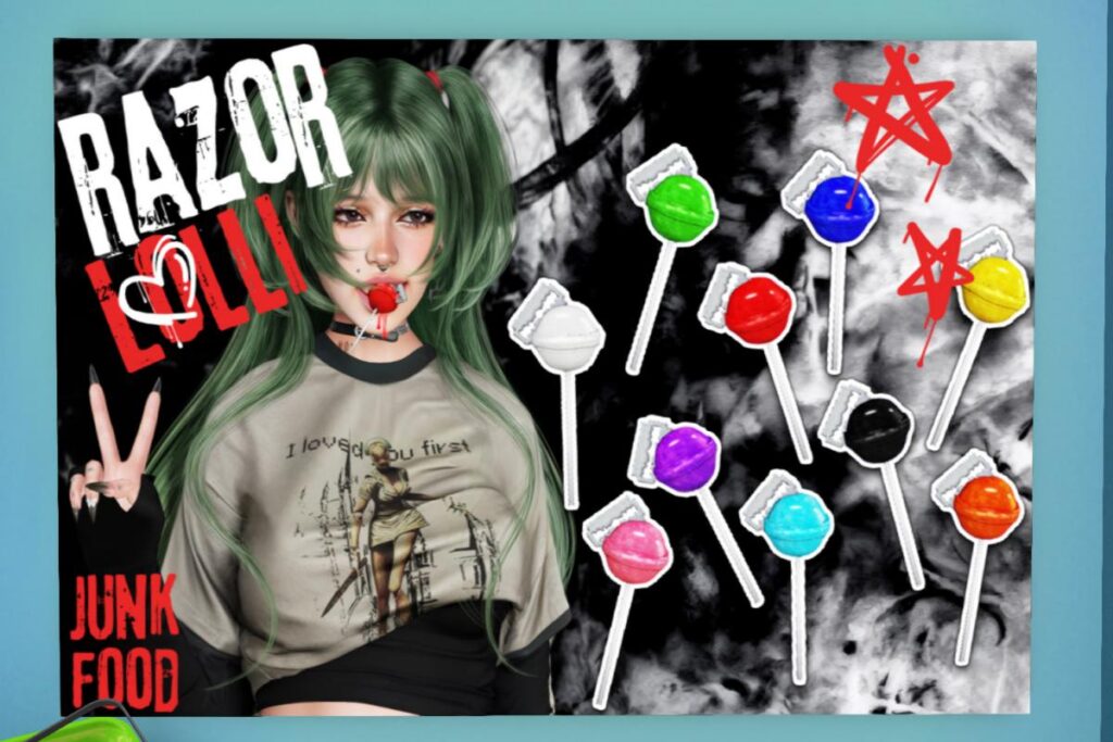 Razor Lolli Holdable, L$199 each/L$1000 FP