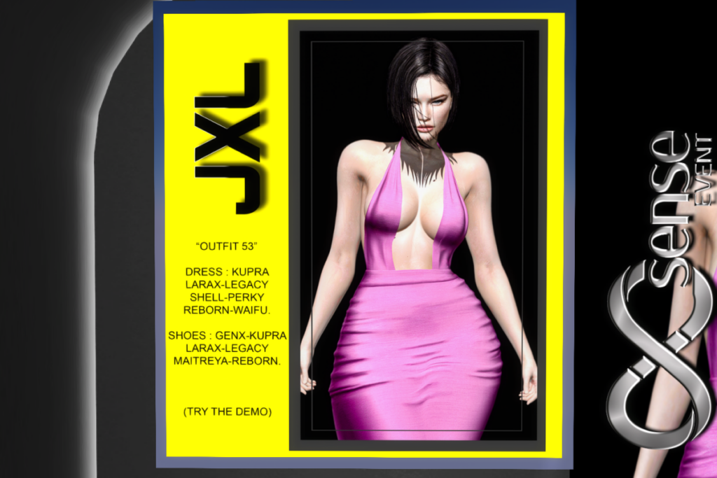 Dress 53 - Inithium/Legacy/MaitreyaX/Reborn/+mods, L$160 each | Heels 40 - GenX/Inithium/Legacy/Maitreya/Reborn/+mods, L$160 each