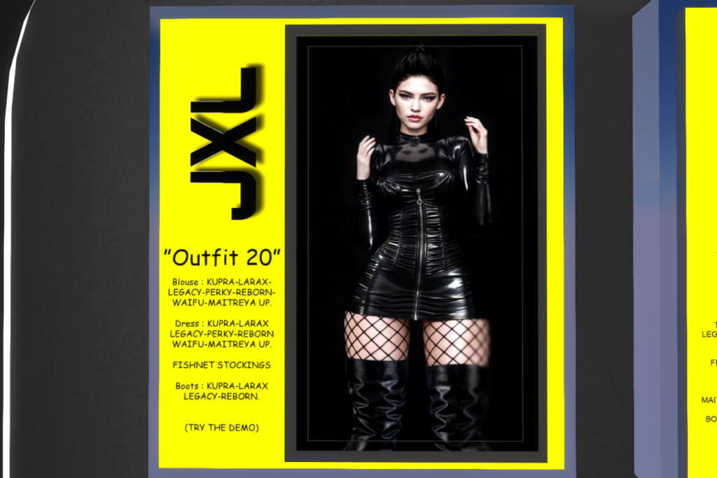 Outfit 20 - Inithium/Legacy/Maitreya/Reborn/+mods, L$150-L$160 each