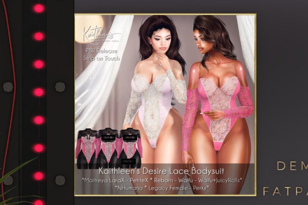 Edna Bodysuit - Reborn/+mods, L$199 each/L$999 FP