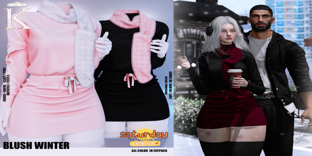 Blush Winter Set - Legacy/MaitreyaX/Reborn/+mods	&lt;a href=&quot;http://maps.secondlife.com/secondlife/Embrace%20the%20Ocean/244/186/21&quot; target=&quot;_blank&quot;&gt;Teleport&lt;/a&gt;