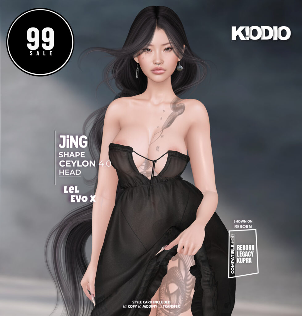 Jing Shape - EvoX Ceylon/Inithium/Legacy/Reborn	&lt;a href=&quot;http://maps.secondlife.com/secondlife/Esterwind/159/157/739&quot; target=&quot;_blank&quot;&gt;Teleport&lt;/a&gt;