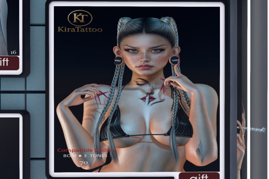 Tattoo 70 - BOM, L$250