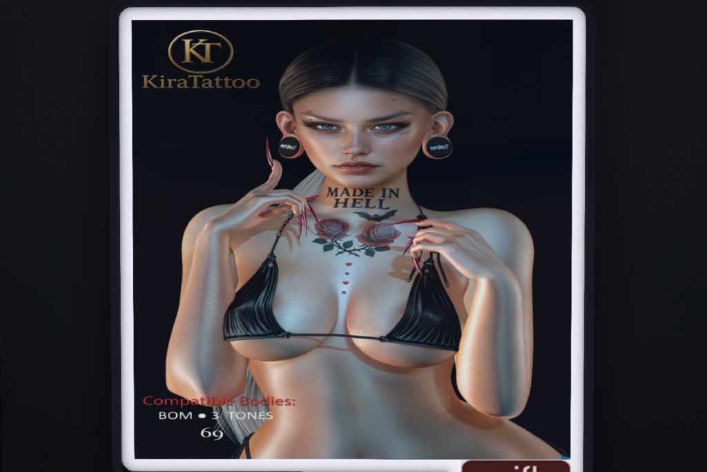 Tattoo #69 - BOM, L$250