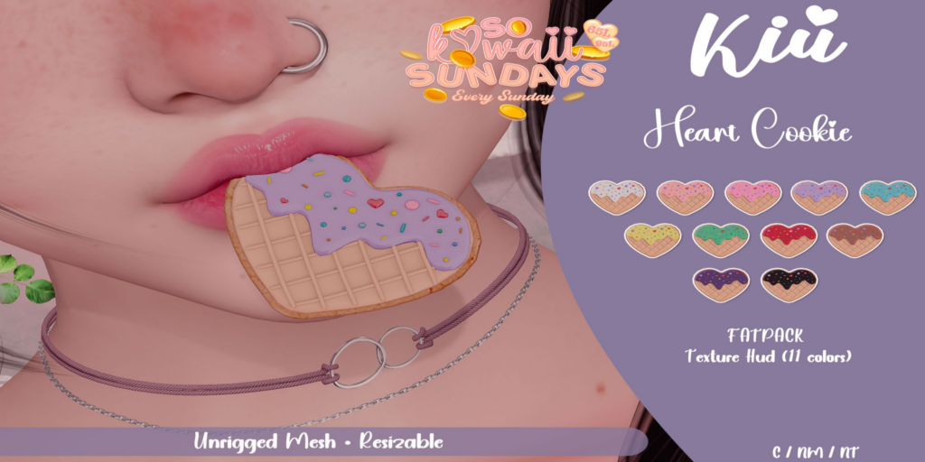 Heart Cookie Holdable	&lt;a href=&quot;http://maps.secondlife.com/secondlife/Berwick%20Land/47/97/988&quot; target=&quot;_blank&quot;&gt;Teleport&lt;/a&gt;