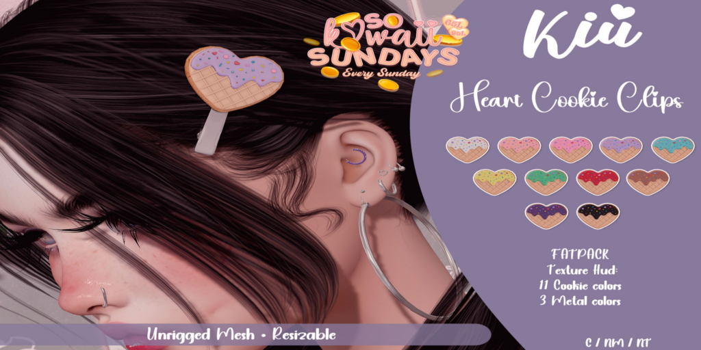 Heart Cookie Clips	&lt;a href=&quot;http://maps.secondlife.com/secondlife/Berwick%20Land/47/97/988&quot; target=&quot;_blank&quot;&gt;Teleport&lt;/a&gt;