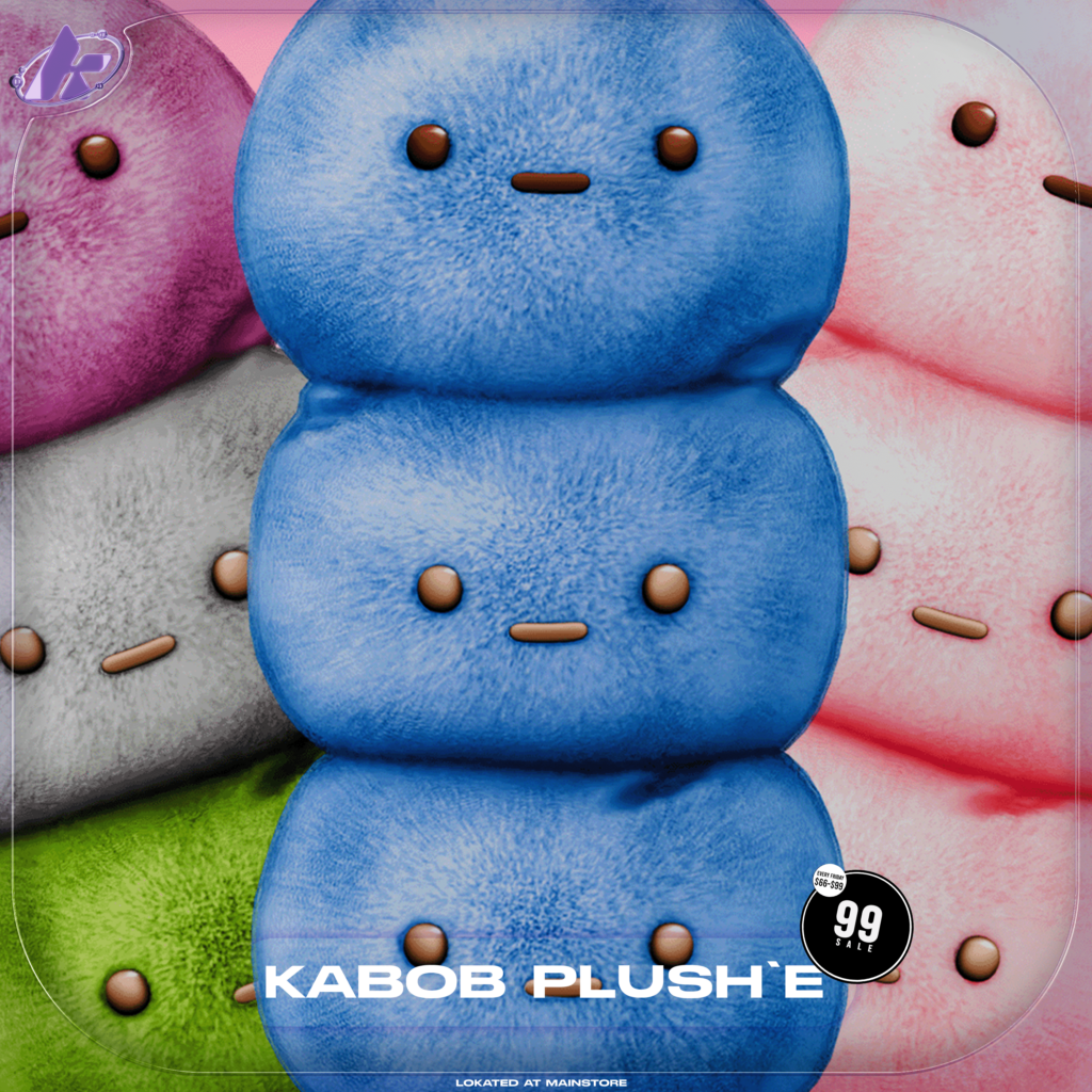 Kabob Plush&#039;e	&lt;a href=&quot;http://maps.secondlife.com/secondlife/Willow%20Ridge/146/209/3351&quot; target=&quot;_blank&quot;&gt;Teleport&lt;/a&gt;