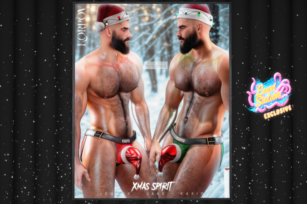 Xmas Spirit - Jake/Kario/Legacy, L$299 each/L$899 FP