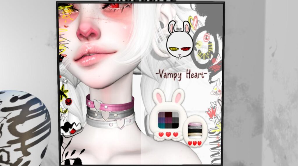 Vampy Heart Accessory, L$200