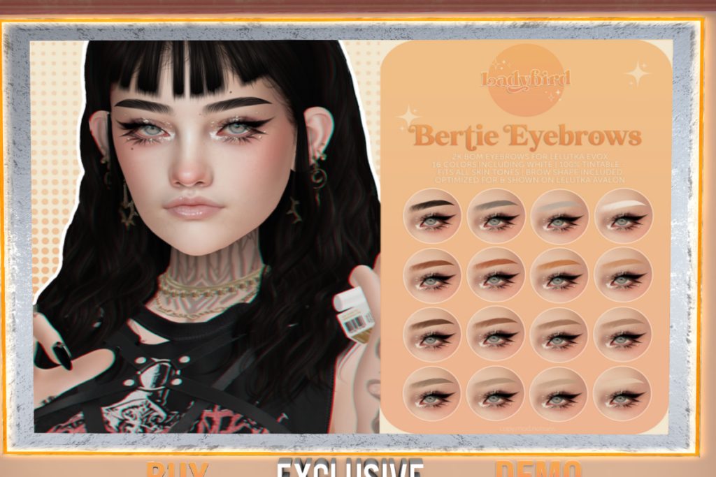 Bertie Eyebrows - EvoX, L$299