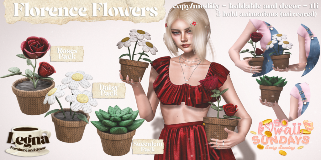 Florence Flowers Holdable &amp; Decor	&lt;a href=&quot;http://maps.secondlife.com/secondlife/Dark%20Desires/150/191/21&quot; target=&quot;_blank&quot;&gt;Teleport&lt;/a&gt;