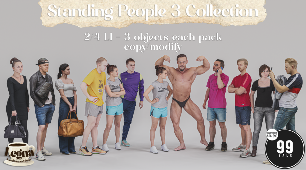 Standing People 3 Collection	&lt;a href=&quot;http://maps.secondlife.com/secondlife/Dark%20Desires/243/196/25&quot; target=&quot;_blank&quot;&gt;Teleport&lt;/a&gt;