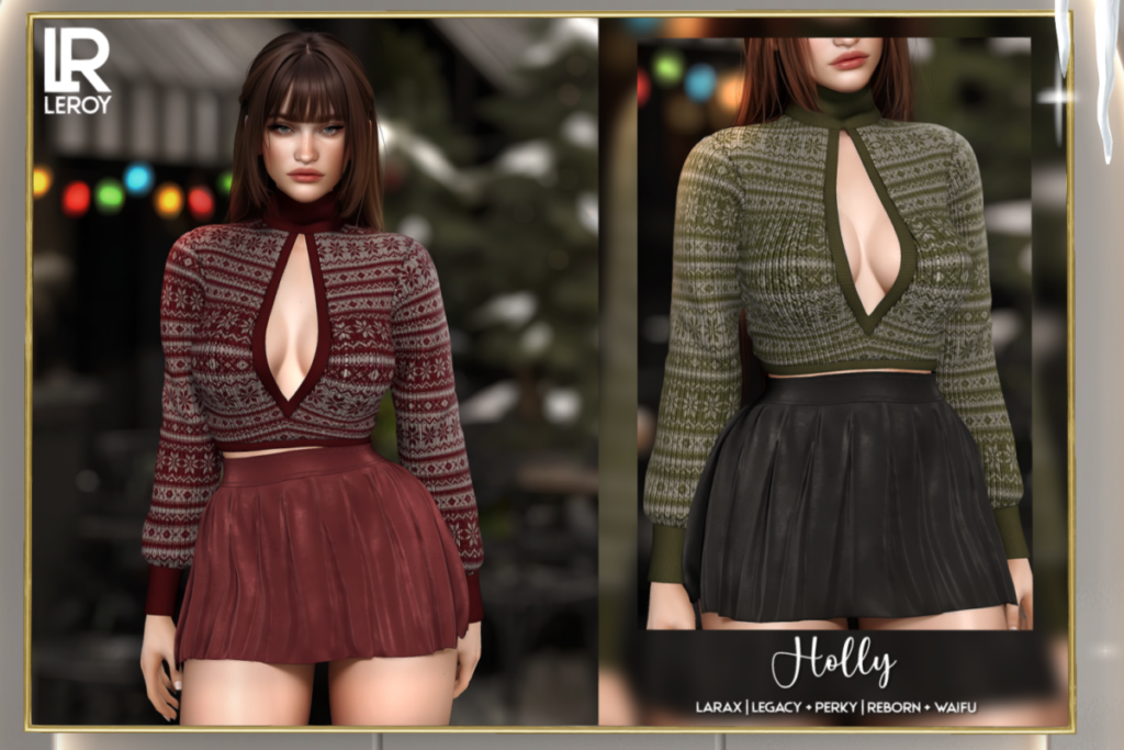 Holly Blouse &amp; Skirt - Legacy/MaitreyaX/Reborn/+mods, L$229 each/L$1399 each FP