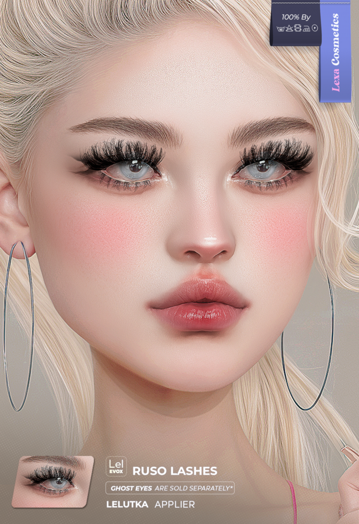 Ruso Lashes - EvoX	&lt;a href=&quot;http://maps.secondlife.com/secondlife/Lino/234/37/2835&quot; target=&quot;_blank&quot;&gt;Teleport&lt;/a&gt;