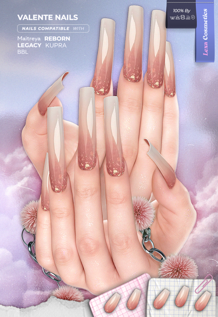 Valentine Nails - Inithium/Legacy/Maitreya/Reborn/Yentements	<a href="http://maps.secondlife.com/secondlife/Lino/234/36/2835" target="_blank">Teleport</a>