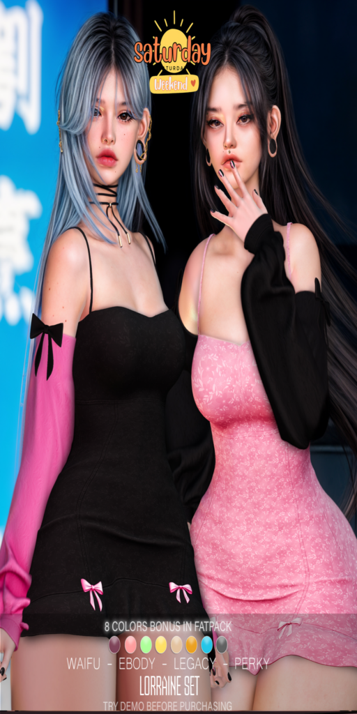 Lorraine Set - Legacy/Reborn/+mods	&lt;a href=&quot;http://maps.secondlife.com/secondlife/Crystal%20Isle/129/128/61&quot; target=&quot;_blank&quot;&gt;Teleport&lt;/a&gt;