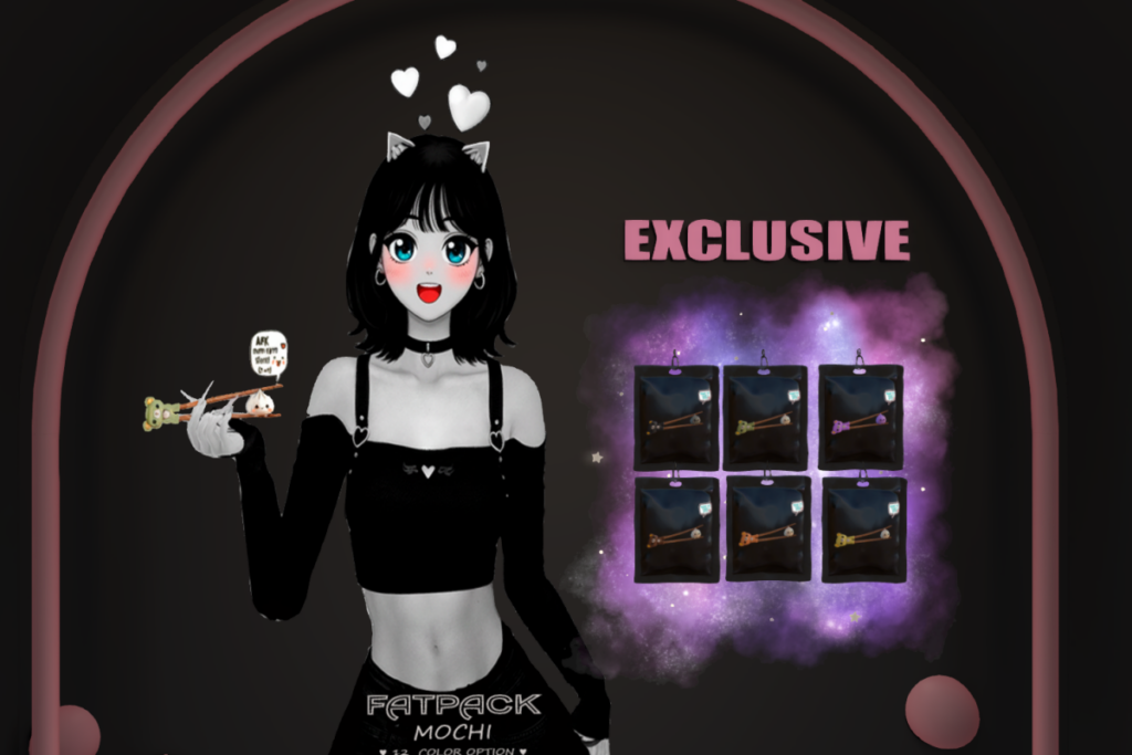 Mochi, L$99 each/L$599 FP