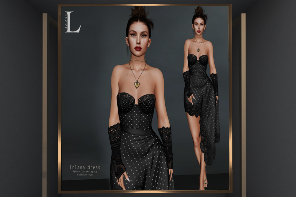 Irlana Dress - Legacy/MaitreyaX/Reborn/+mods, L$288 each/L$1400 FP