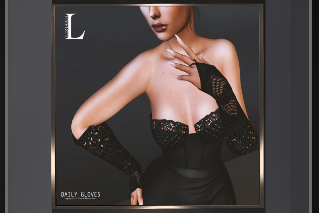 Baily Gloves - GenX/Inithium/Legacy/MaitreyaX/Reborn, L$220 each/L$600 FP