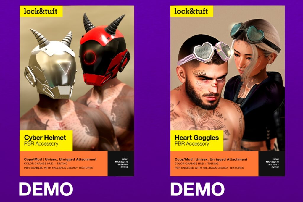 Cyber Helmet &amp; Heart Goggles	&lt;a href=&quot;http://maps.secondlife.com/secondlife/Oblivion/17/32/1339&quot; target=&quot;_blank&quot;&gt;Teleport&lt;/a&gt;