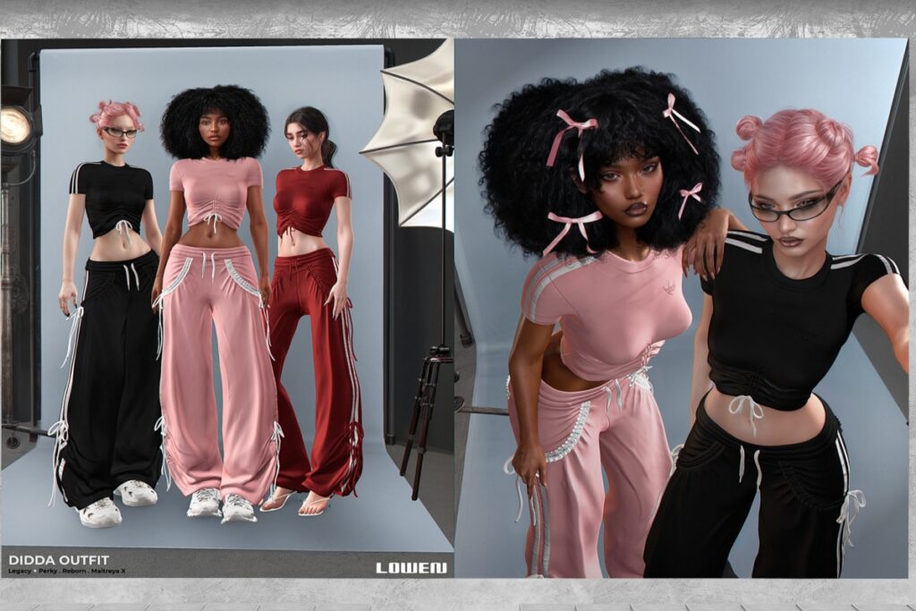 Didda Outfit - Legacy/MaitreyaX/Reborn/+mods, L$299-L$349 each